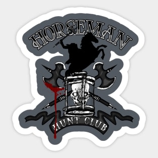 Horseman Hunt Club Sticker